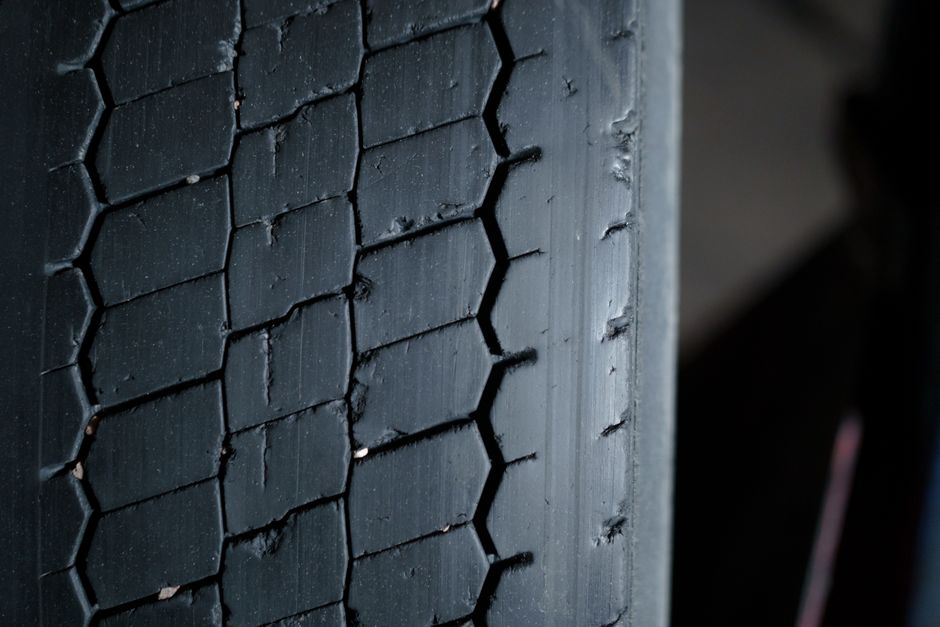 Checking tire tread depth